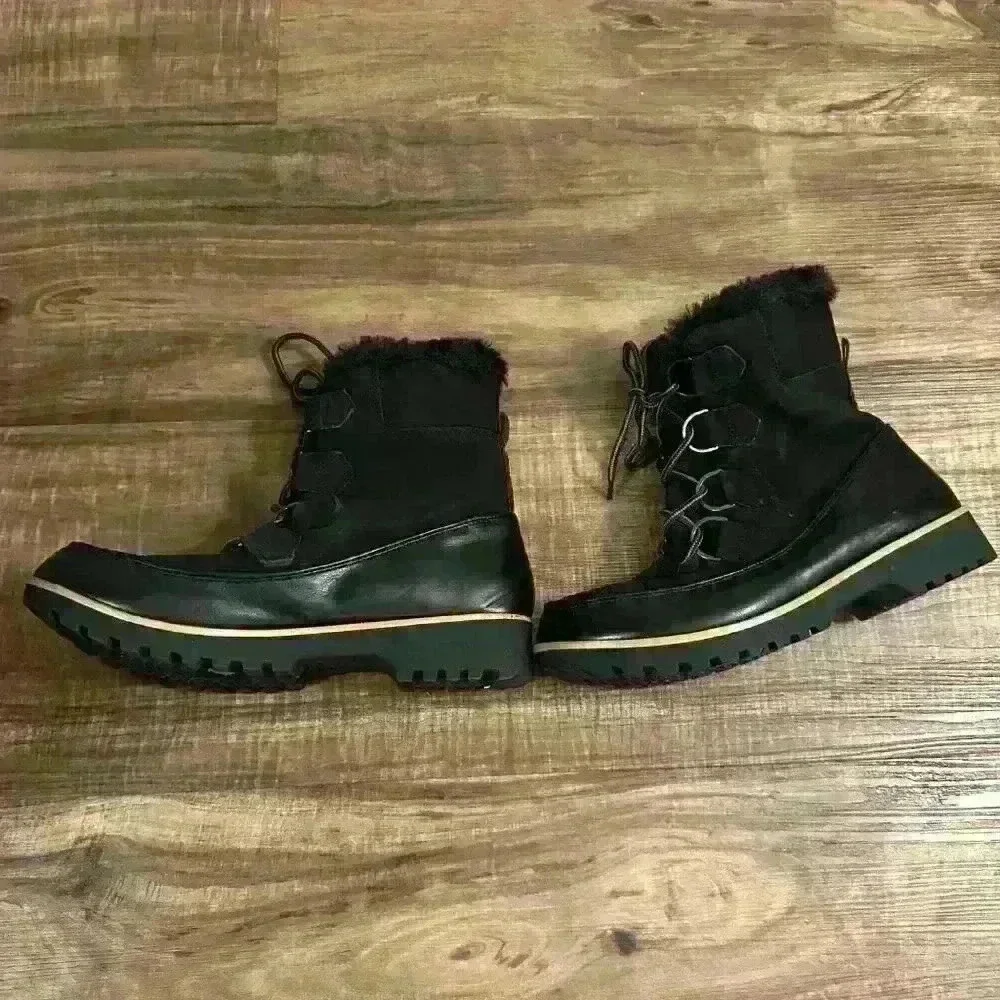 JBU by Jambu Brunswick Weather Ready‎ Mid Calf Boot Black Sz 9